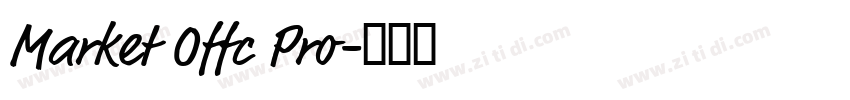 Market Offc Pro字体转换